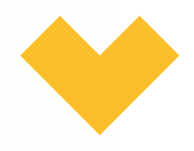 Sydän keltainen